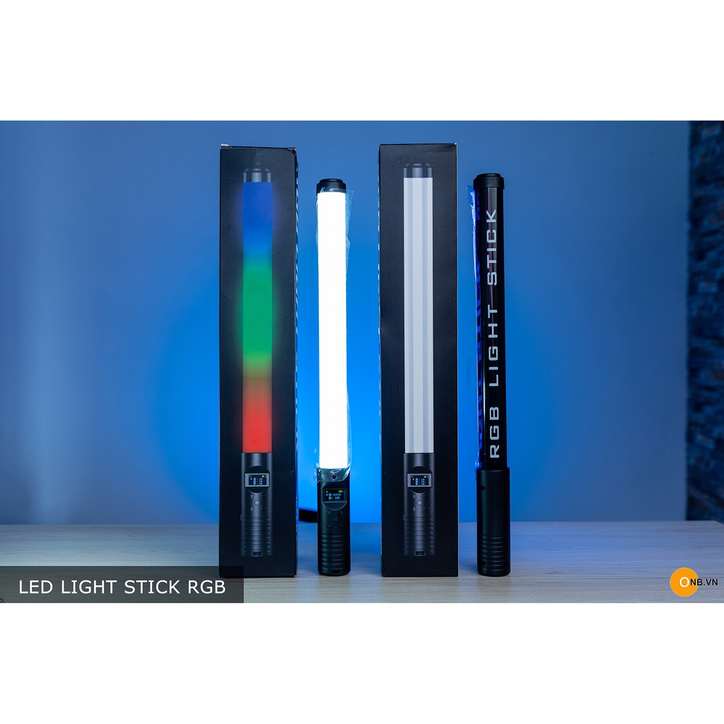 Led Light Stick RGB - Gậy Led 50cm chỉnh màu, độ K BH 1T