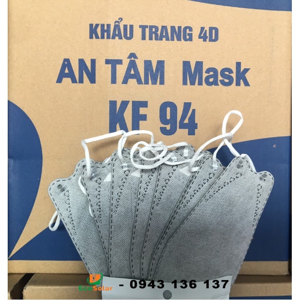 KF94-Khẩu trang y tế 4D AN TÂM "1 gói / 10 cái"