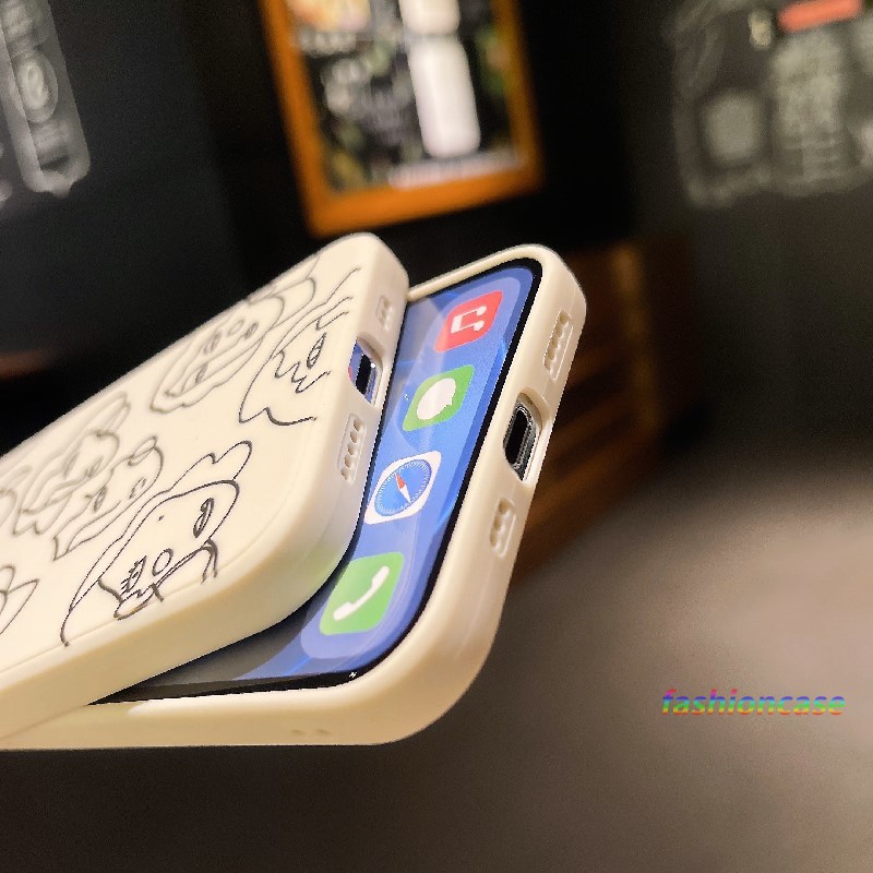 Ốp Lưng Tpu Mềm Họa Tiết Hình Học Cho Iphone X 11 Pro Max 6 7 6s 8 Plus 12 Mini 12 Pro Max Se 2020 6splus 7plus 6plus 8plus Xs Max Xr