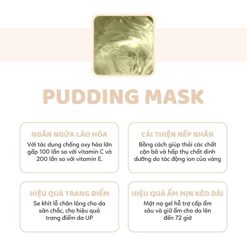 Mặt nạ BEBALANCE Pudding Mask Gold 1000ml