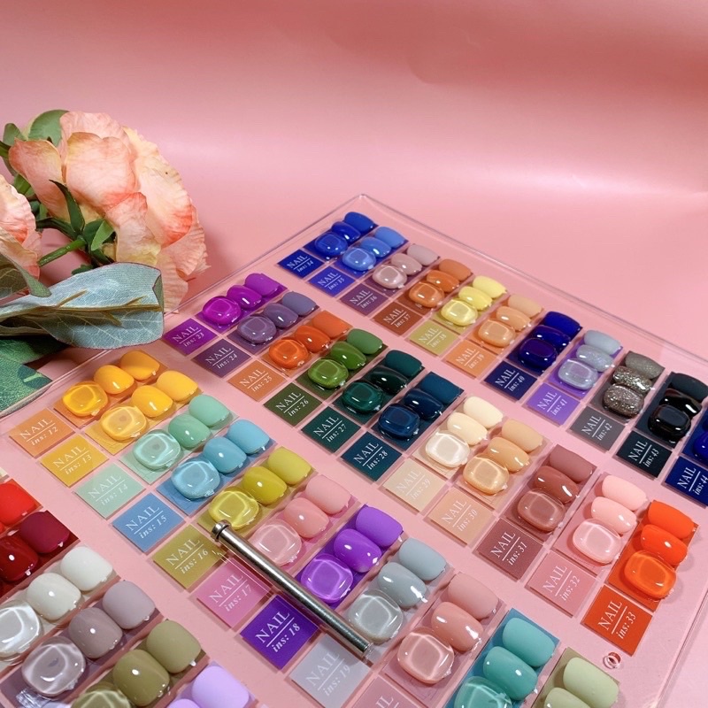 Sét sơn gel Very good nail 44 màu ,sơn móng tay ,sơngel tặng base top bảng màu