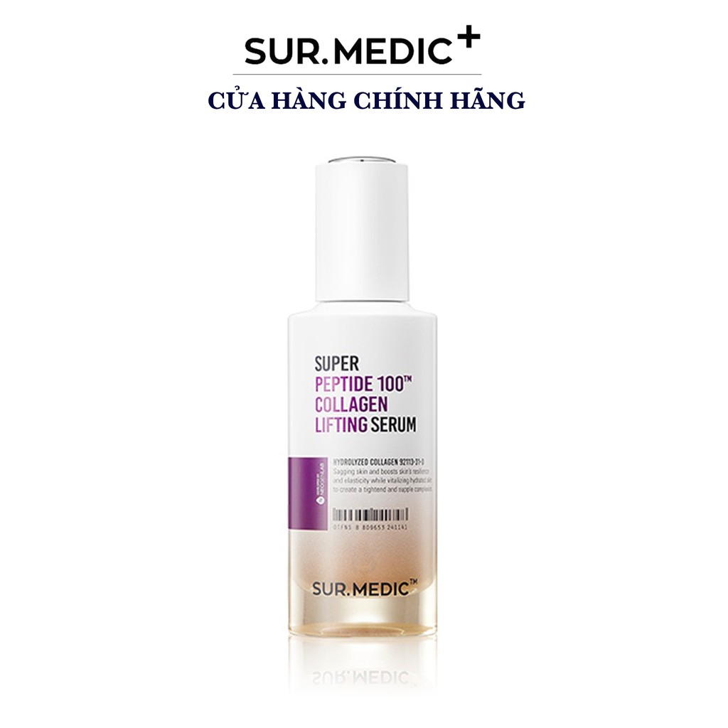 Tinh Chất Trẻ Hoá Da SURMEDIC Super Peptide 100tm Collagen Lifting Serum 50ml | BigBuy360 - bigbuy360.vn