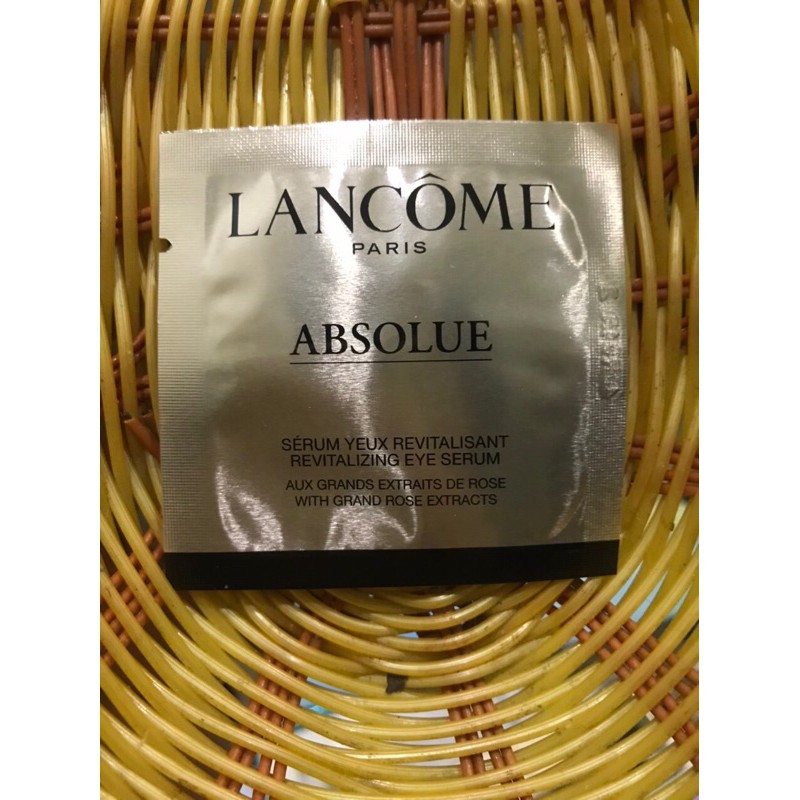 combo 10 gói Tinh chất dưỡng vùng da mắt lancome ABSOLUE EYE SERUM