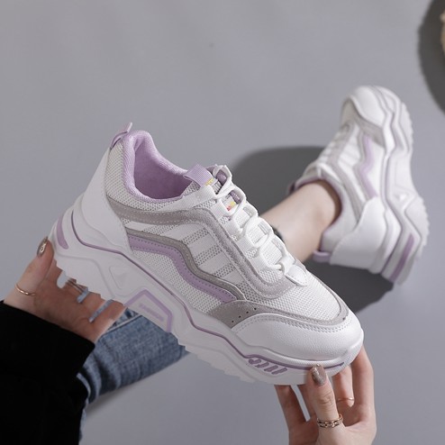 Giày thể thao nữ ULzzang bản mới , 😍Chất lượng cao thời trang thoáng khí Sneakers siêu nhẹ (K02) | BigBuy360 - bigbuy360.vn