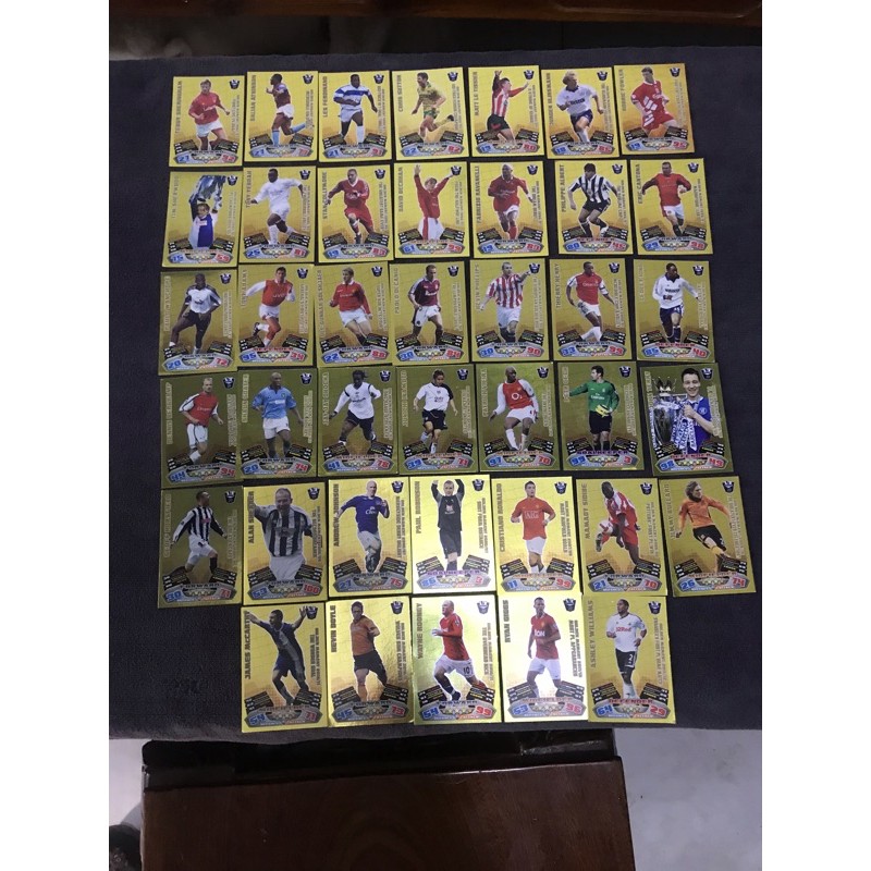 Bộ 40 thẻ huyền thoại Match Attax mùa 2011/12
