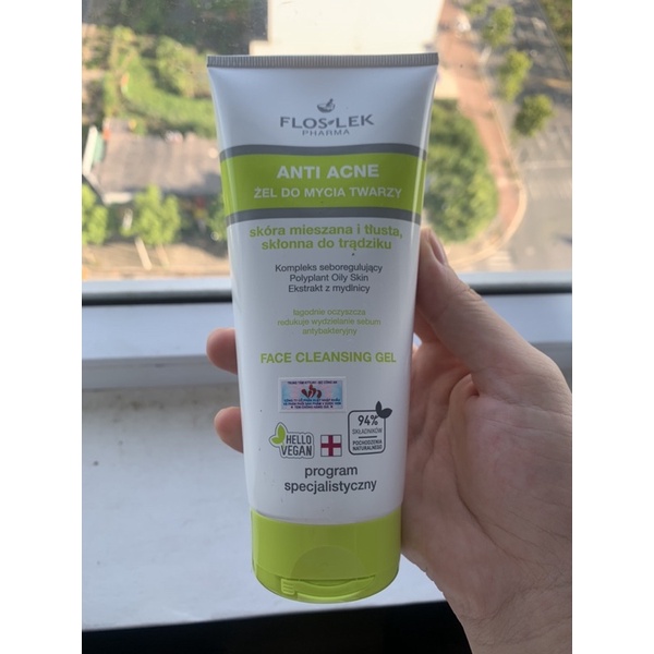 SỮA RỬA MẶT FLOSLEK ANTI ACNE 200ML