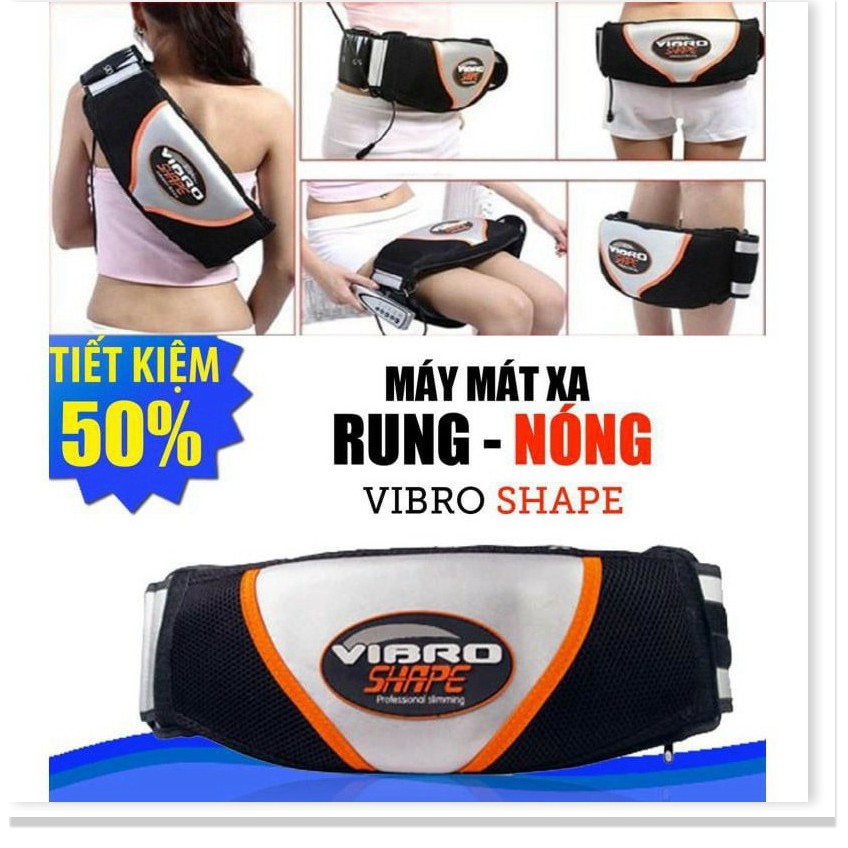 Máy Giảm Béo Toàn Thân,Đai Rung Nóng Đánh Tan Mỡ Thừa,Máy Giảm Mỡ Bụng Cho Nam Nữ VIBRO SHAPE