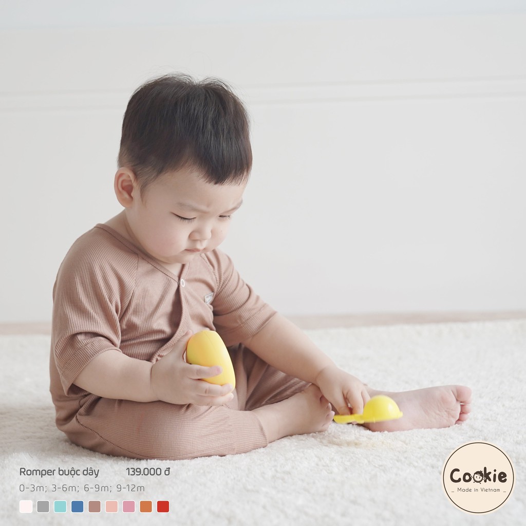 Quần áo trẻ em Cookie body buộc dây - TAMIBEBE