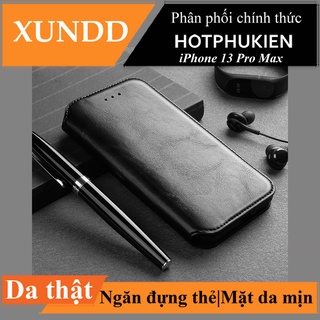 Bao da thể thao chống sốc cho iphone 13 / 13 pro / 13 pro max hiệu xundd gra series có ngăn đựng thẻ - hàng chính hãng