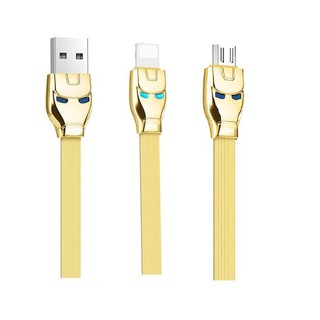 HOCO - Dây Cáp Sạc - U14 2 in 1 - Cổng Apple Lightning - Cổng Micro  (BH 12T)
