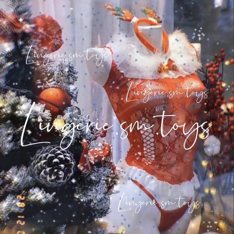 Cosplay Nàng Tuần Lộc Noel  Set Bộ Ren 🎄💖