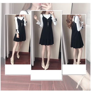 Đầm bầu hè thu kiểu yếm tiểu thư DR2441