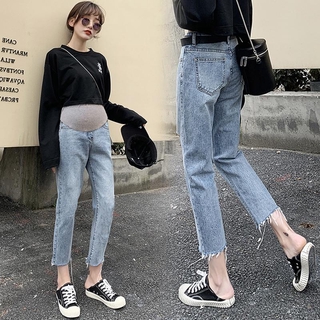  Quần Jeans Lưng Cao Thời Trang Cho Mẹ Bầu