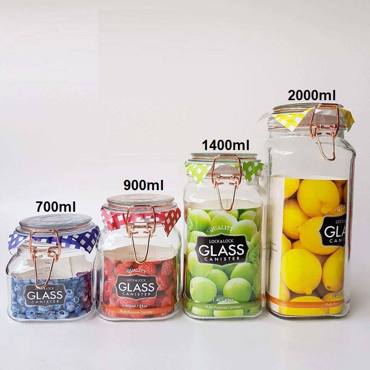 Hủ thủy tinh lock&lock - hũ thủy tinh lock&lock