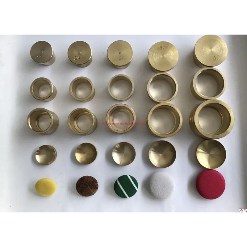 Khuôn ép nút bọc vải