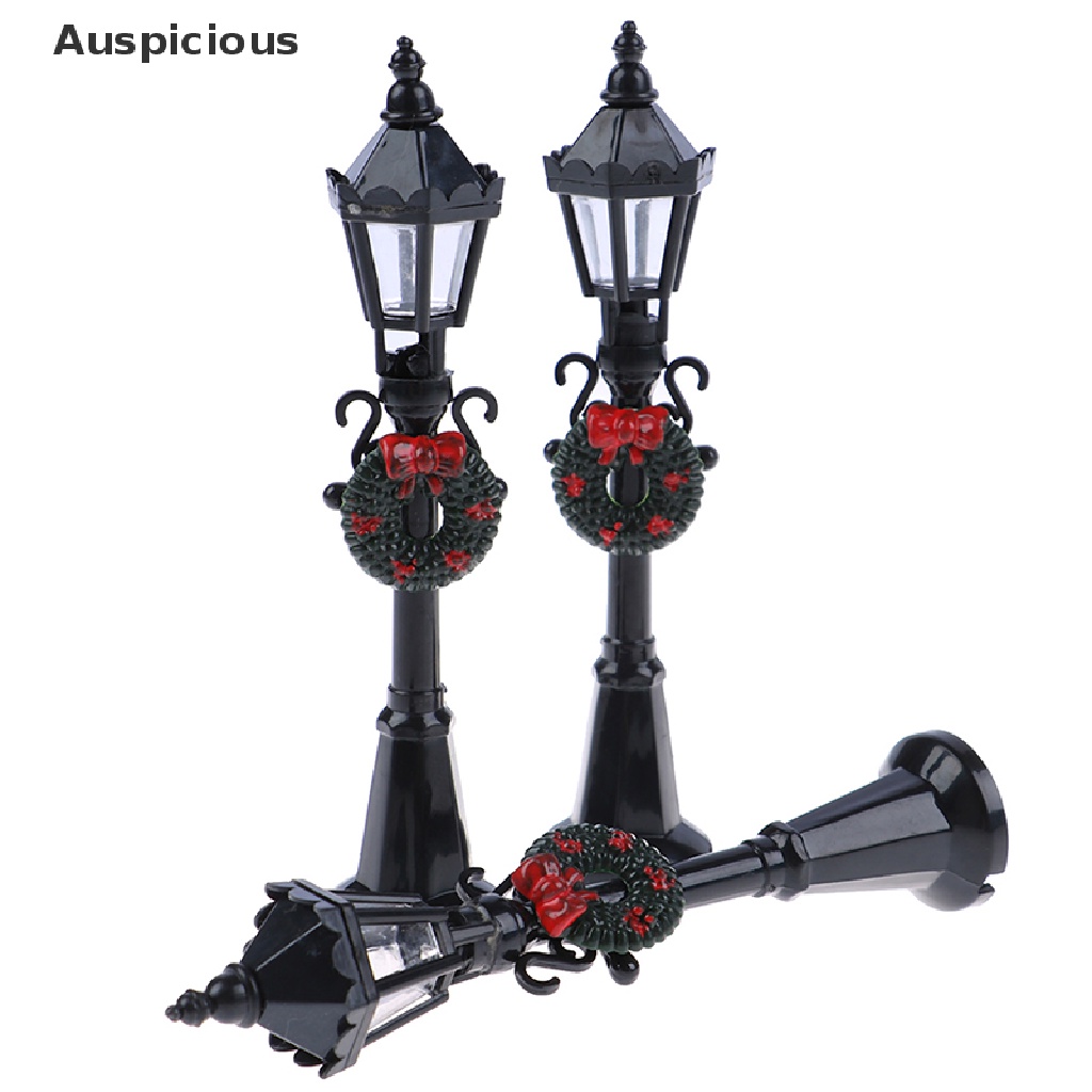 Mô Hình Đèn Đường Mini Tỉ Lệ 1 / 12 Trang Trí Nhà Búp Bê