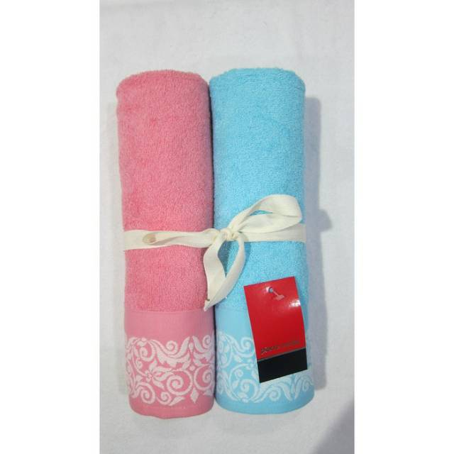 Mua 1 Tặng 1!!! Cardin Pink Pierre Towel Bundling Set