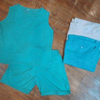 Set 3 bộ cotton hè cho bé