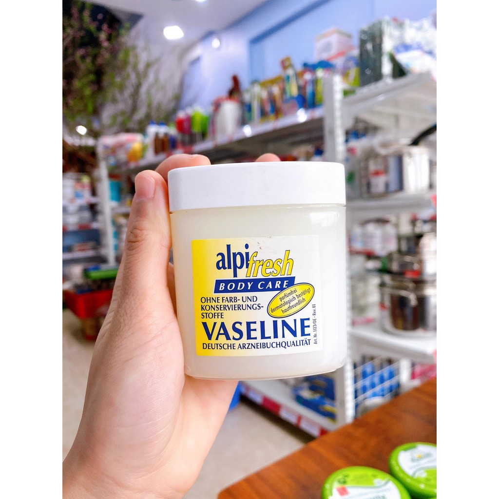 Sáp nẻ Vaseline Alpi Fresh Body Care- Đức- 125ml