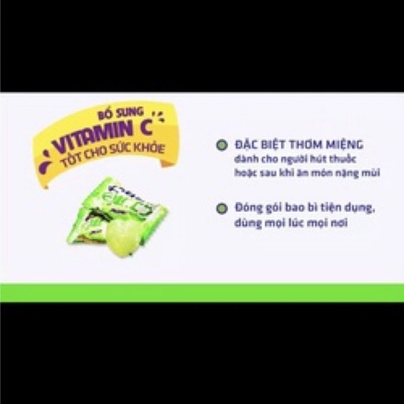 Kẹo chanh muối thái lan, kẹo ngậm chanh muối bổ sung Vitamin C