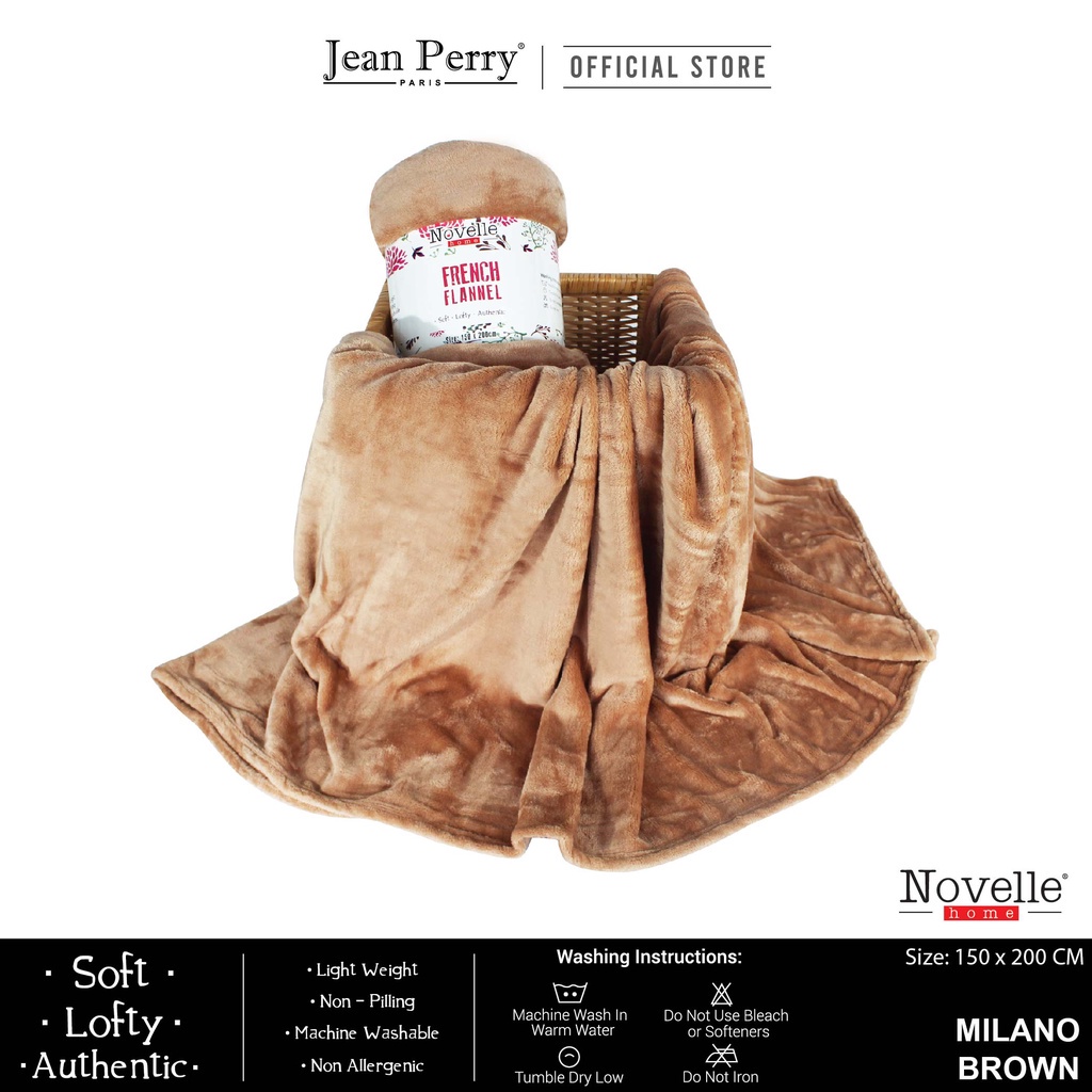 Chăn mền tuyết nhung NV French Flannel 150x200cm
