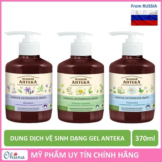 Dung Dịch Vệ Sinh Phụ Nữ Dạng Gel Anteka 370ml