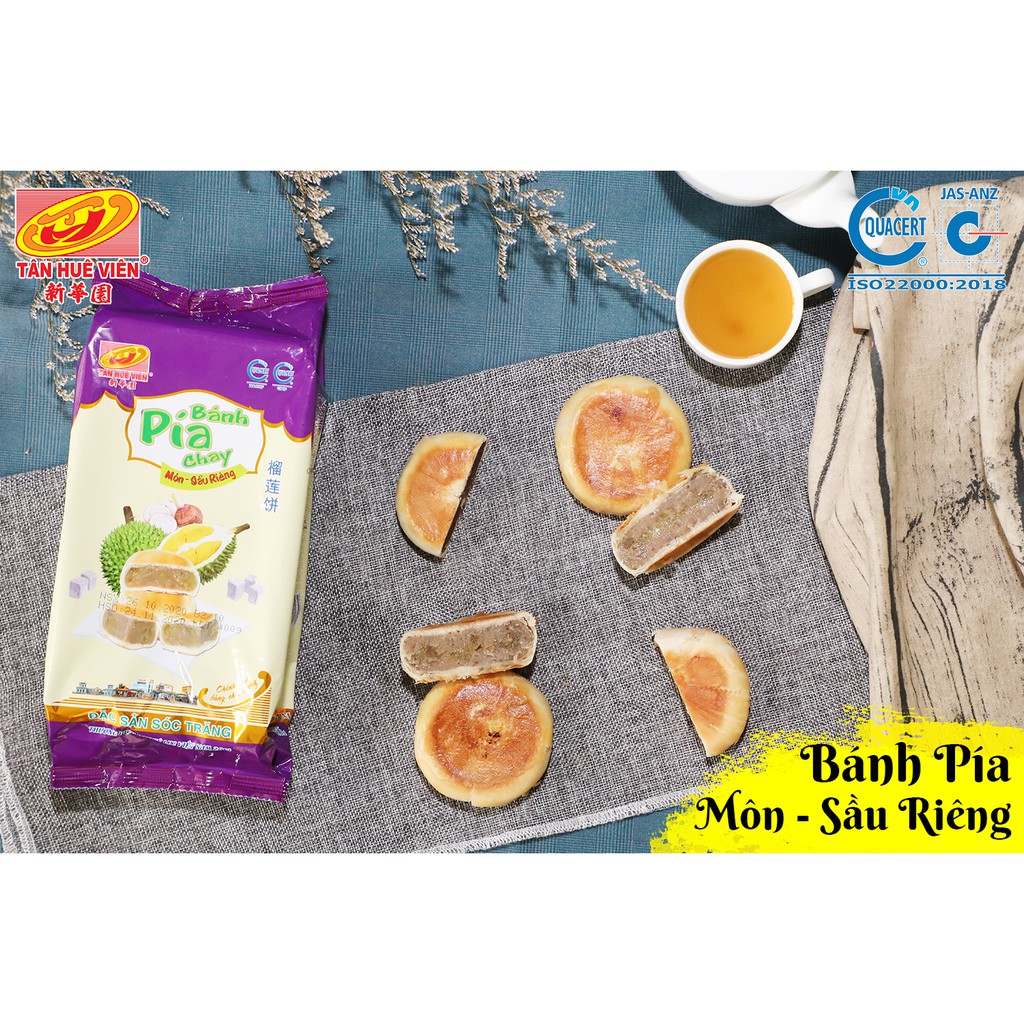 Bánh pía chay môn Tân Huê Viên (500g)