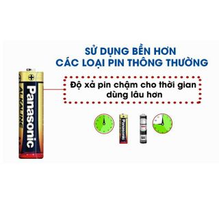 Pin tiểu aa panasonic alkaline 1,5v