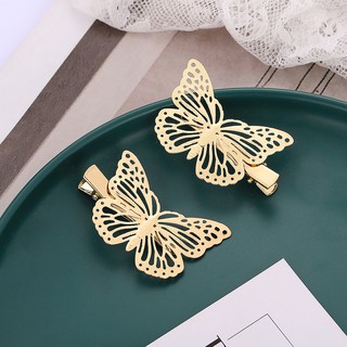 Cặp tóc hình bướm vàng