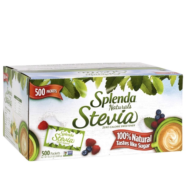 Đường ăn kiêng Splenda Stevia cho người ăn kiêng Das, Keto, tiểu đường;