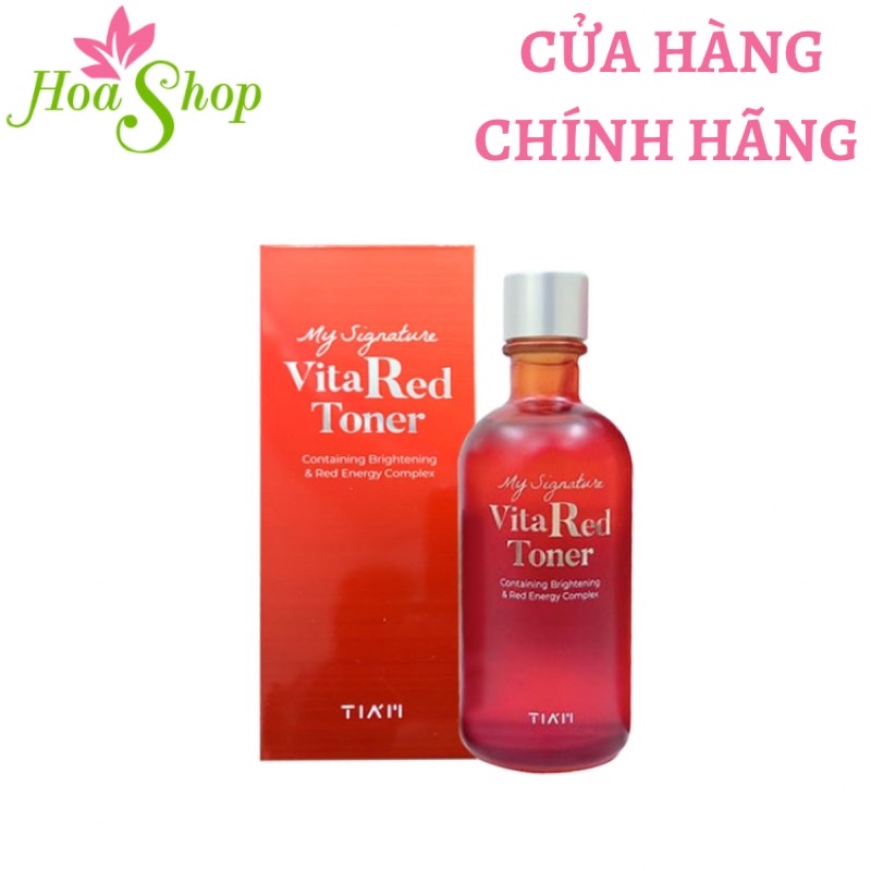 Nước Hoa Hồng Tia'm My Signature Vita Red Toner