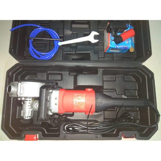 Máy cắt rãnh tường cầm tay t rãnh tường cầm tay Hikari Trung quốc KC05-156B màu đỏ tươi lắp được 5 đĩa cắt 133mm