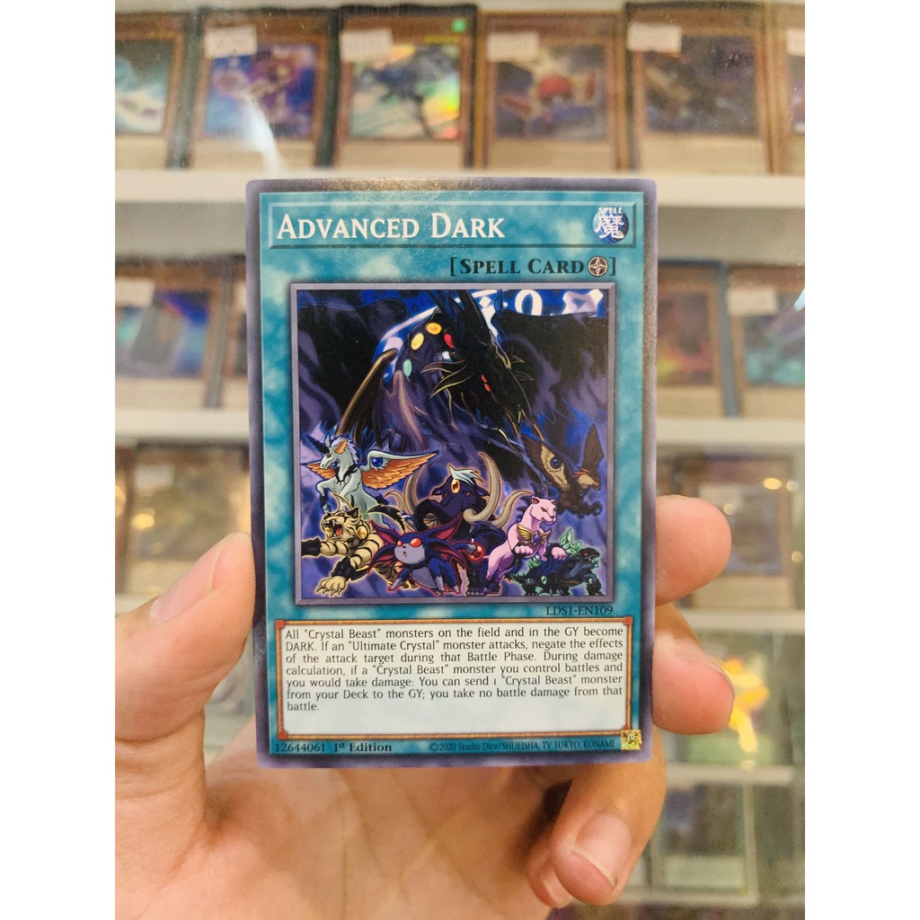 Thẻ Bài Lẻ YugiOh! Mã LDS1-EN109 - Advanced Dark - Common - 1st Edition