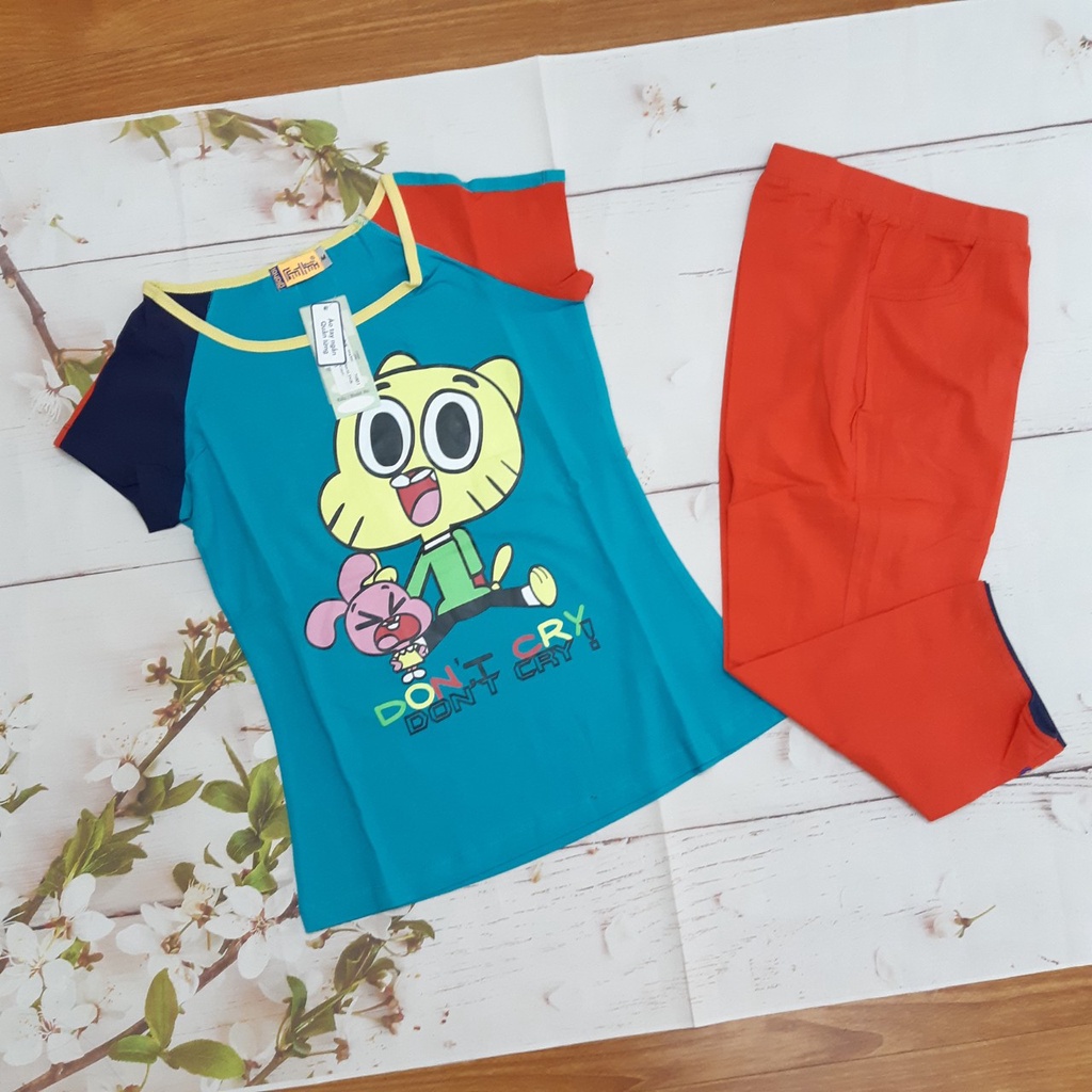 Sale Shock bộ mặc nhà trang trí ngộ nghĩnh Gia Hồi