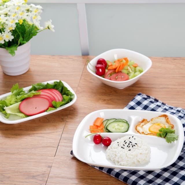 Khay ăn chia 3 ngăn Nhật Bản Nakaya