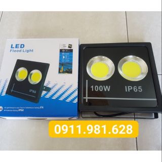 Pha cob 100w siêu sáng