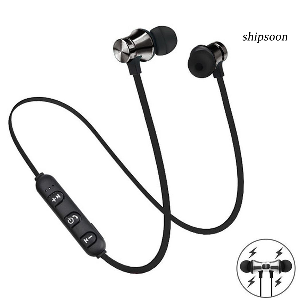 snej  Magnetic Wireless Bluetooth 4.2 In-Ear Stereo Earphone Sports Headphone with Mic