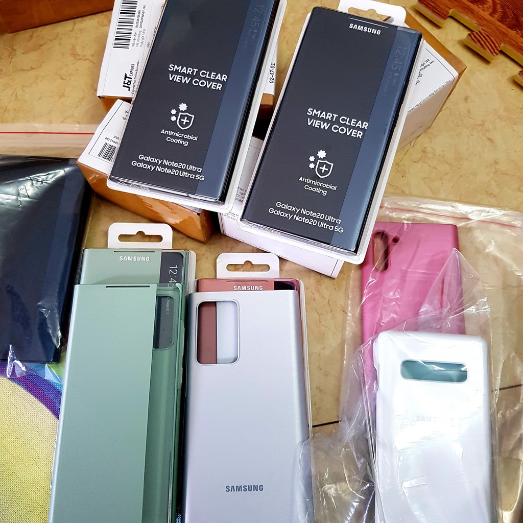 Bao Da Smart Clear View Cover Samsung Galaxy Note 20/ Note 20 5G