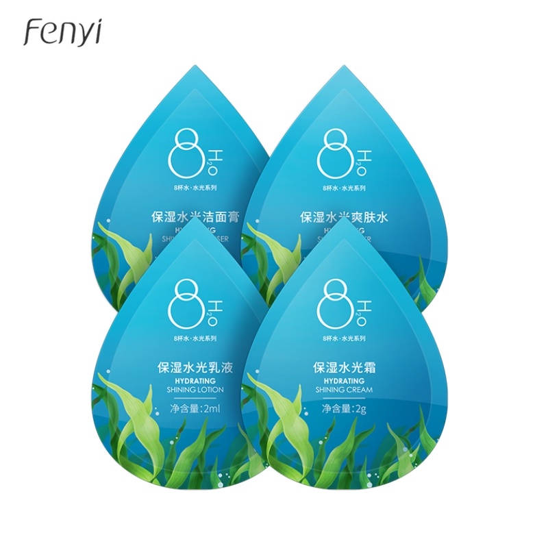 Set 4 mỹ phẩm dưỡng da Fenyi cấp ẩm giảm mụn 2ml