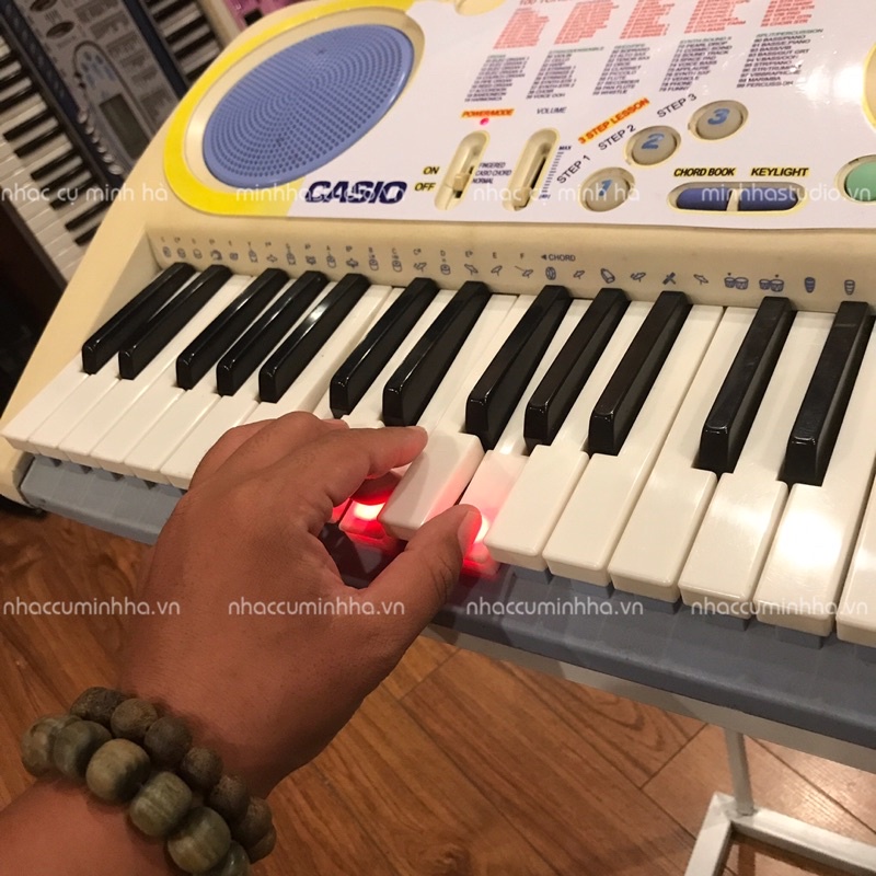 Đàn Organ Casio Lk-38 nội địa Nhật, phím led phát sáng, âm sắc và điệu rất hay
