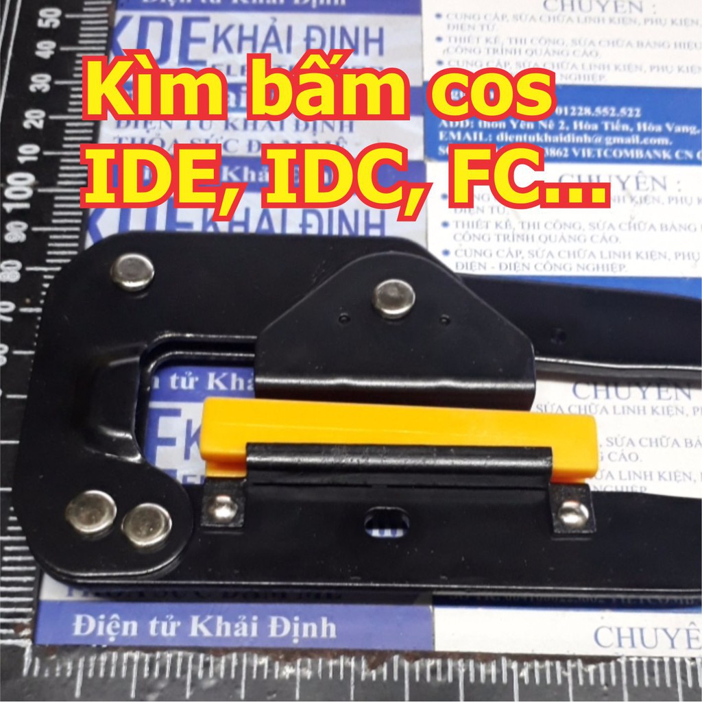 kèm, kìm bấm đầu conector IDE, IDC cáp FC YTH-214 kde5012