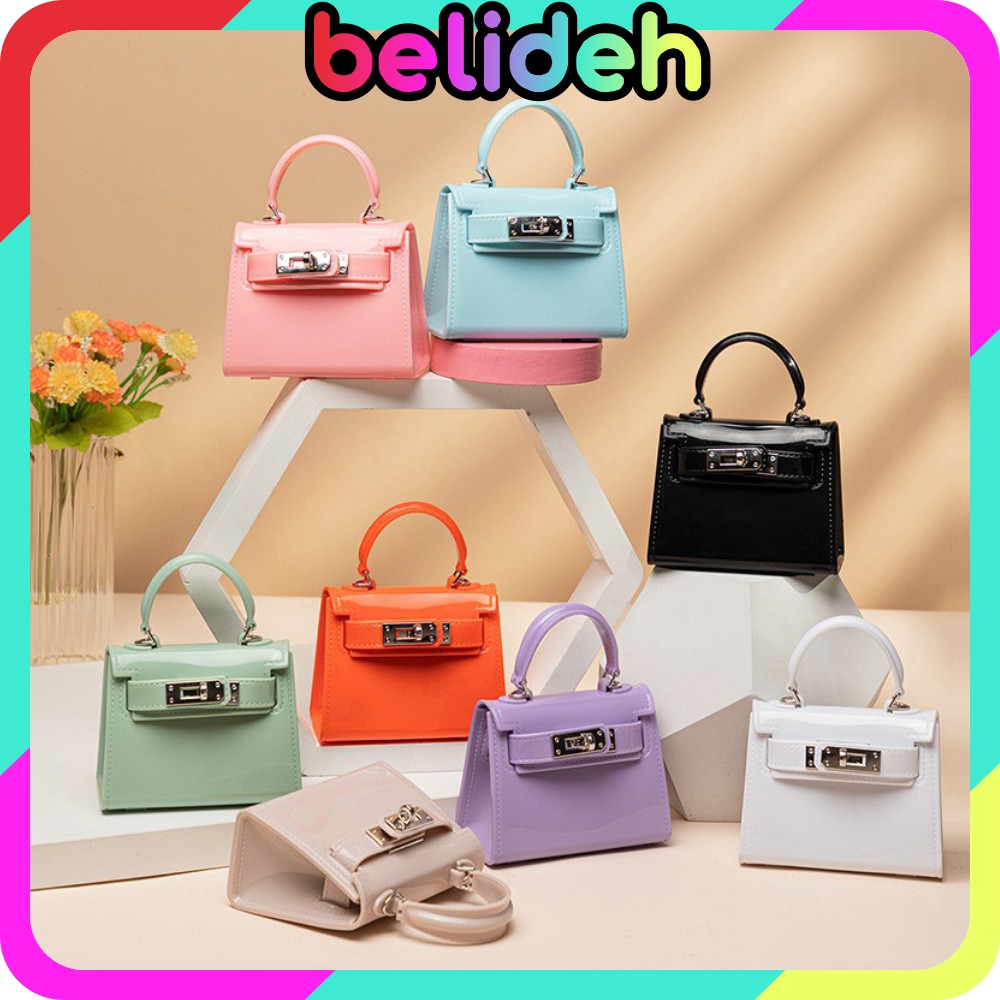 ☛Belideh☚ Túi Hermes MINI Bóng Thạch | Túi Cao Su Mini | Túi Jelly MINI Đa Năng WD013