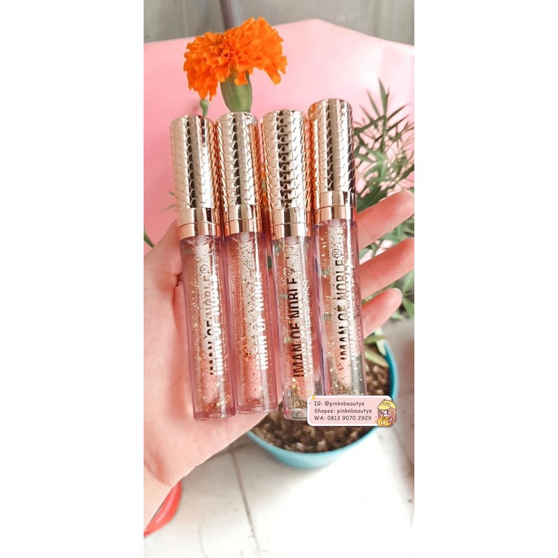 (Hàng Mới Về) Son Bóng Tinh Chất Vàng 24k Dưỡng Ẩm Cho Môi