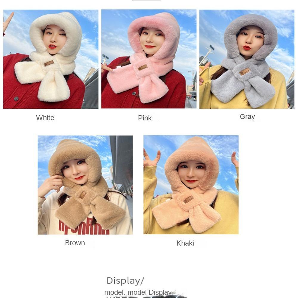 Mũ Tai Thỏ Bằng Vải Bông Dày Dặn Dùng Khi Đi Xe Đạp