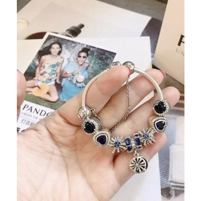 Vòng tay hạt charm phong thủy 14K Pandora