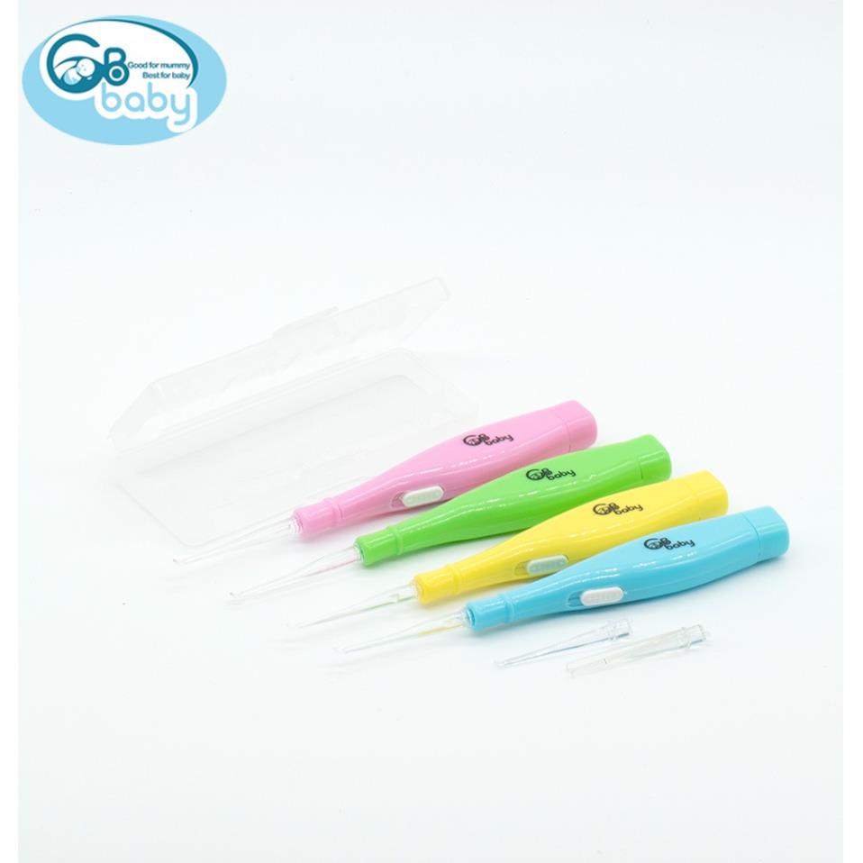 Dụng cụ vệ sinh tai cây lấy ráy tai cho bé GB-Baby gắn đèn LED đa năng