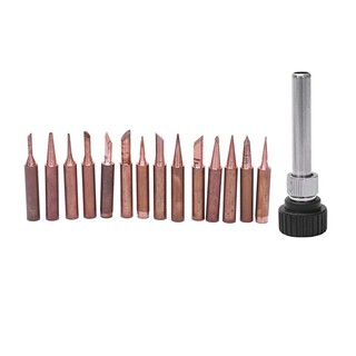 Bộ Mũi Hàn Hakko 936 14 Mũi Đồng (Loại Tốt)