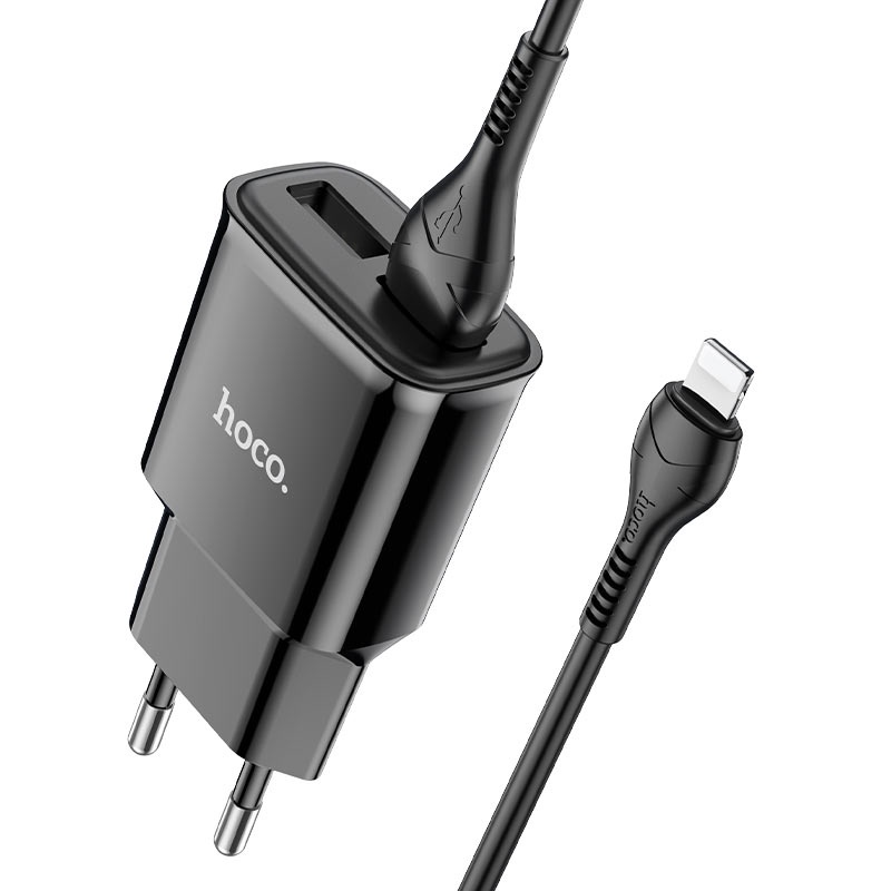 Bộ sạc Hoco C88A 2 cổng USB kèm cáp TypeC / LN tùy chọn (Màu Random) - Nhất Tín Computer
