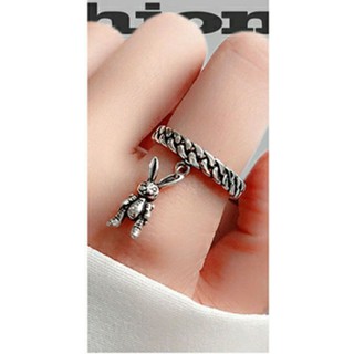 Nhẫn Unisex thỏ con