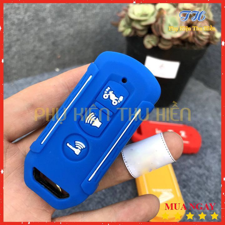 Bọc Khóa Smartkey Cao Su Xe  Loại 3 Nút Bấm Cho Xe Honda Như Honda Sh, Shmode, Pcx,....